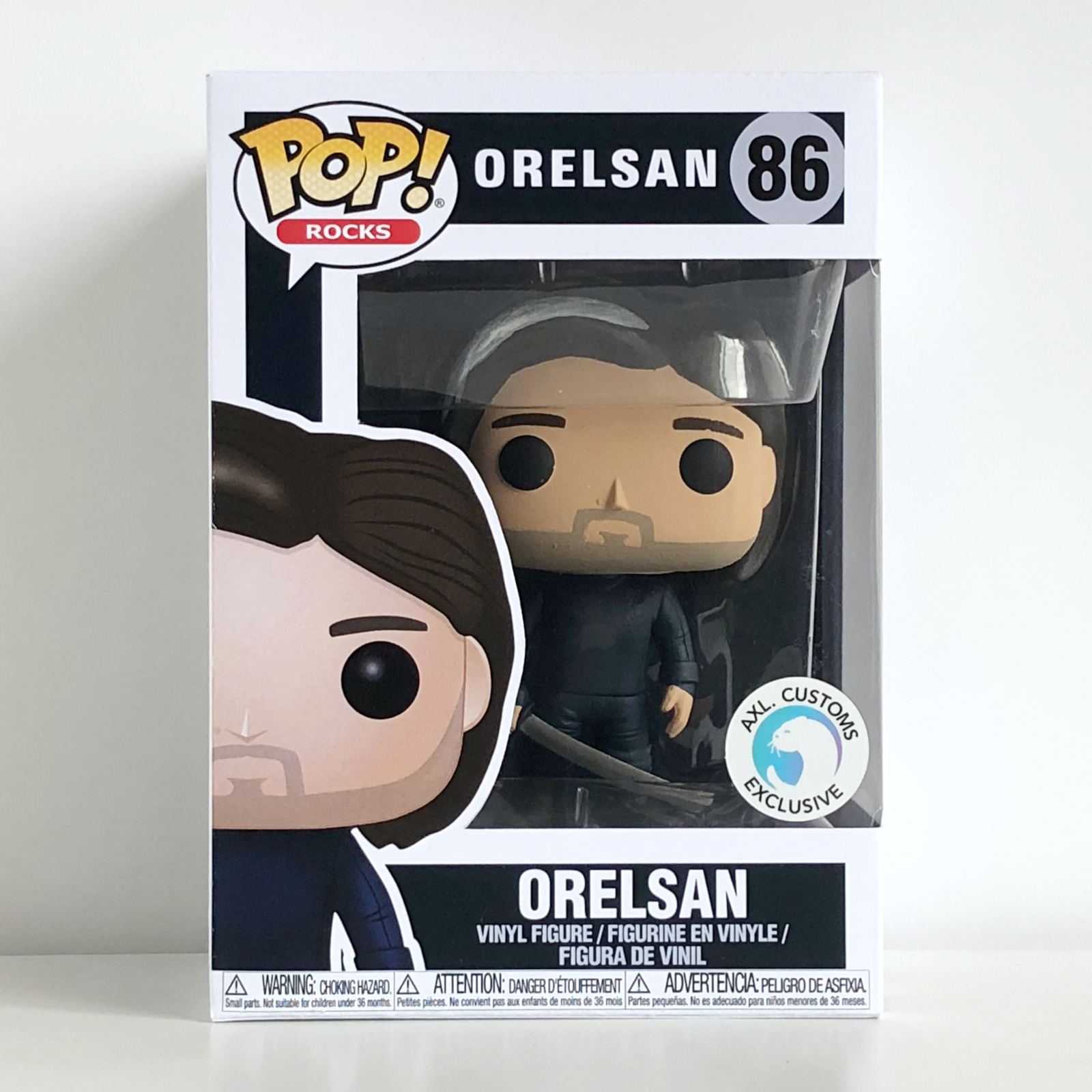 Front Shot Orelsan Custom Funko Pop
