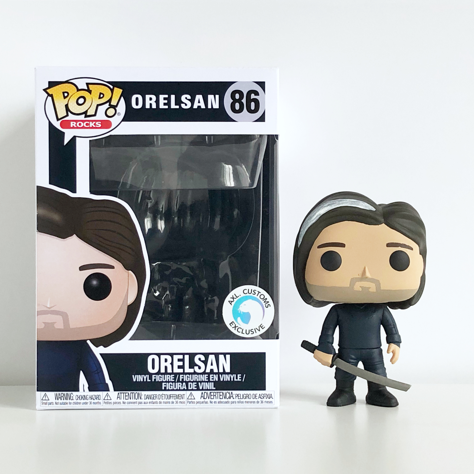 Front Shot Unboxed Orelsan Custom Funko Pop