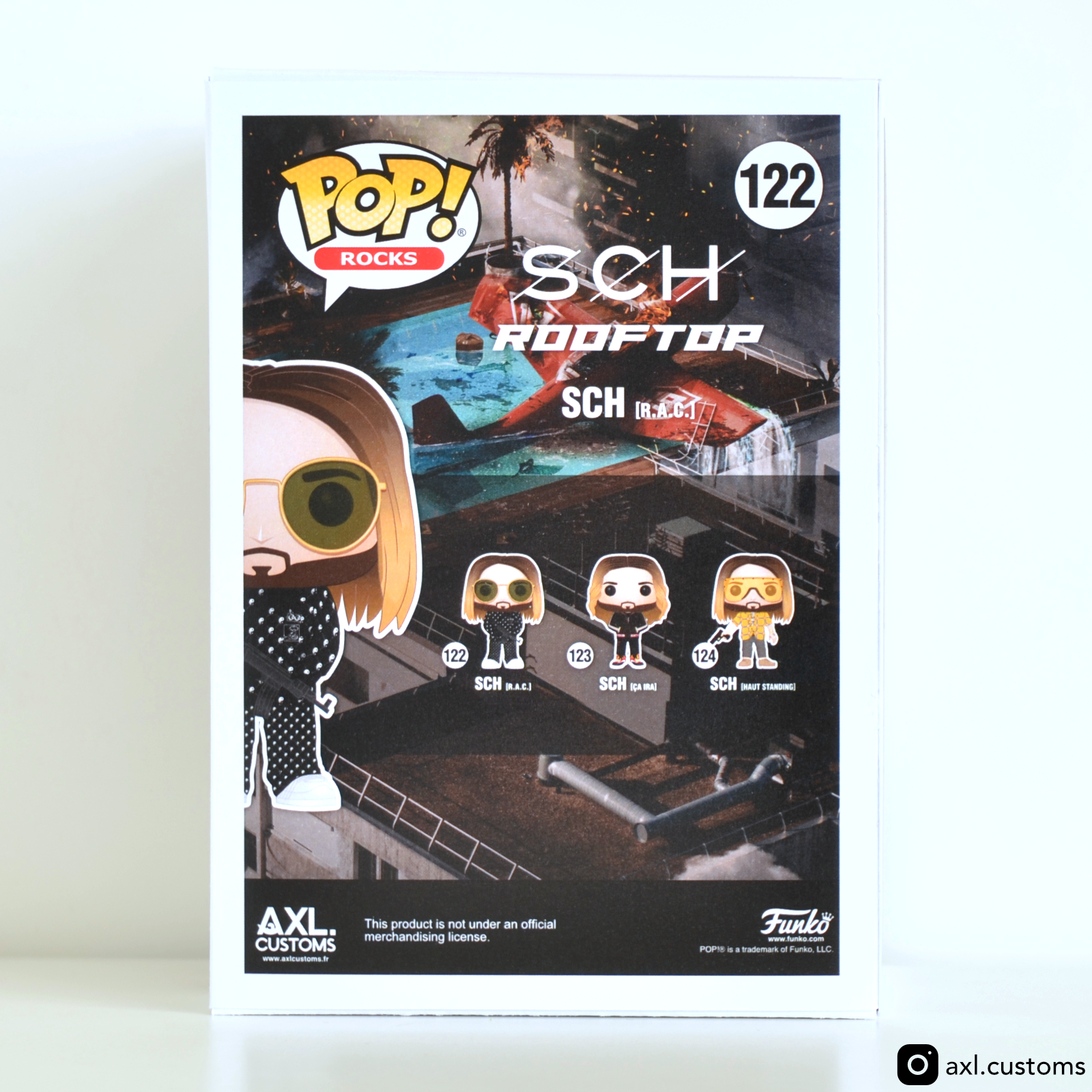 Back Shot Rooftop - SCH (R.A.C.) Custom Funko Pop