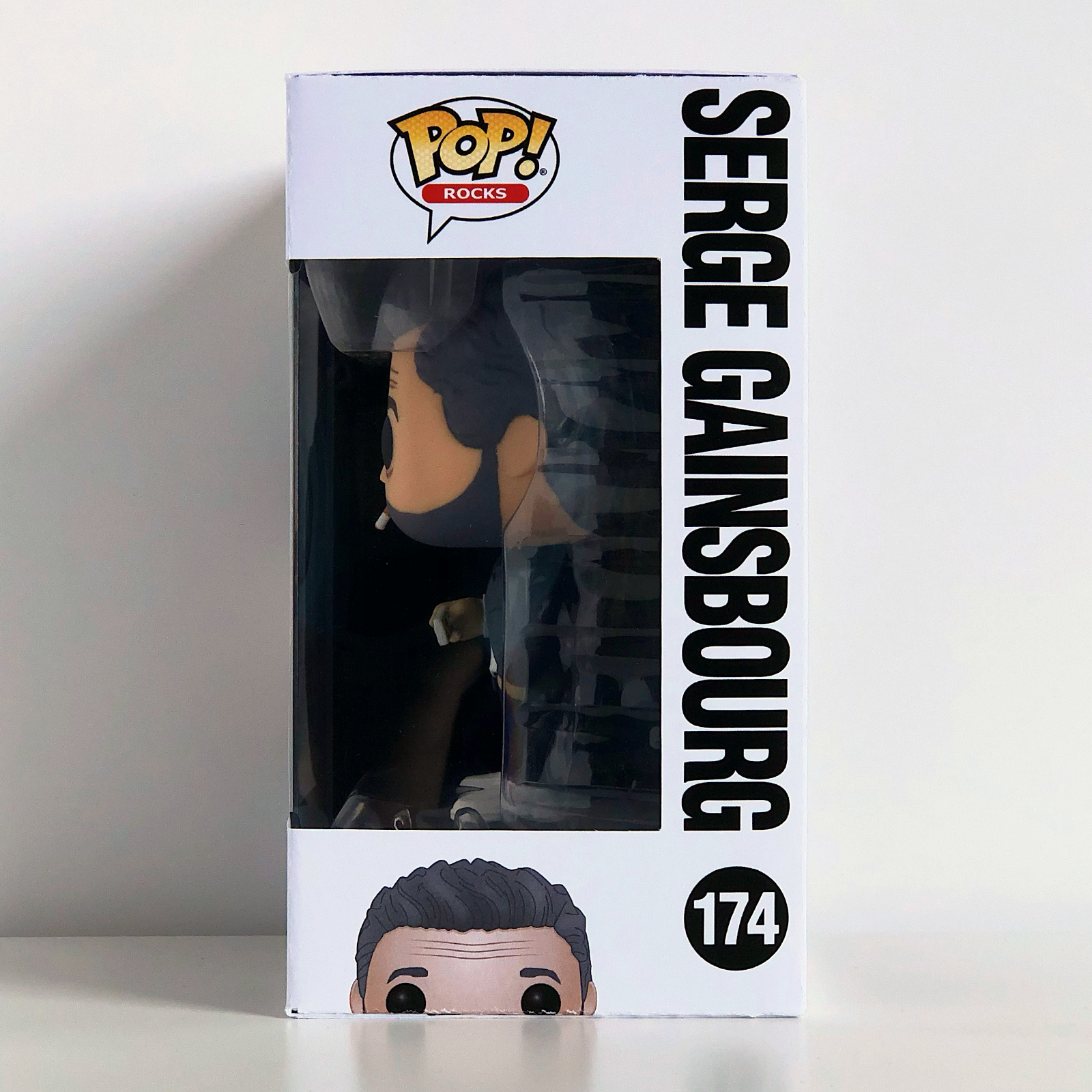 Window Side Shot Serge Gainsbourg Custom Funko Pop