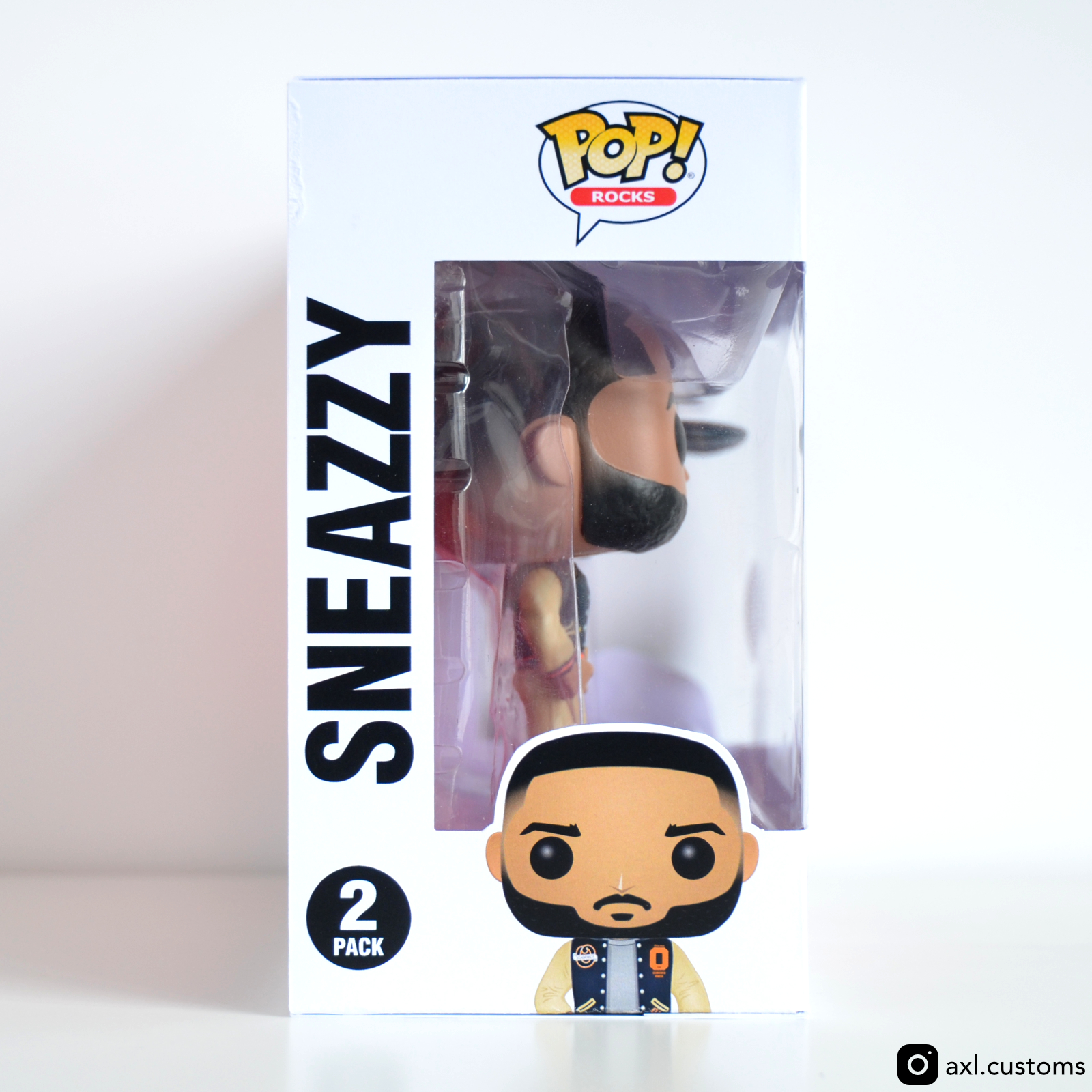 Window Side Shot Nouvo Mode - Sneazzy & Nekfeu (Zéro Détail) Custom Funko Pop