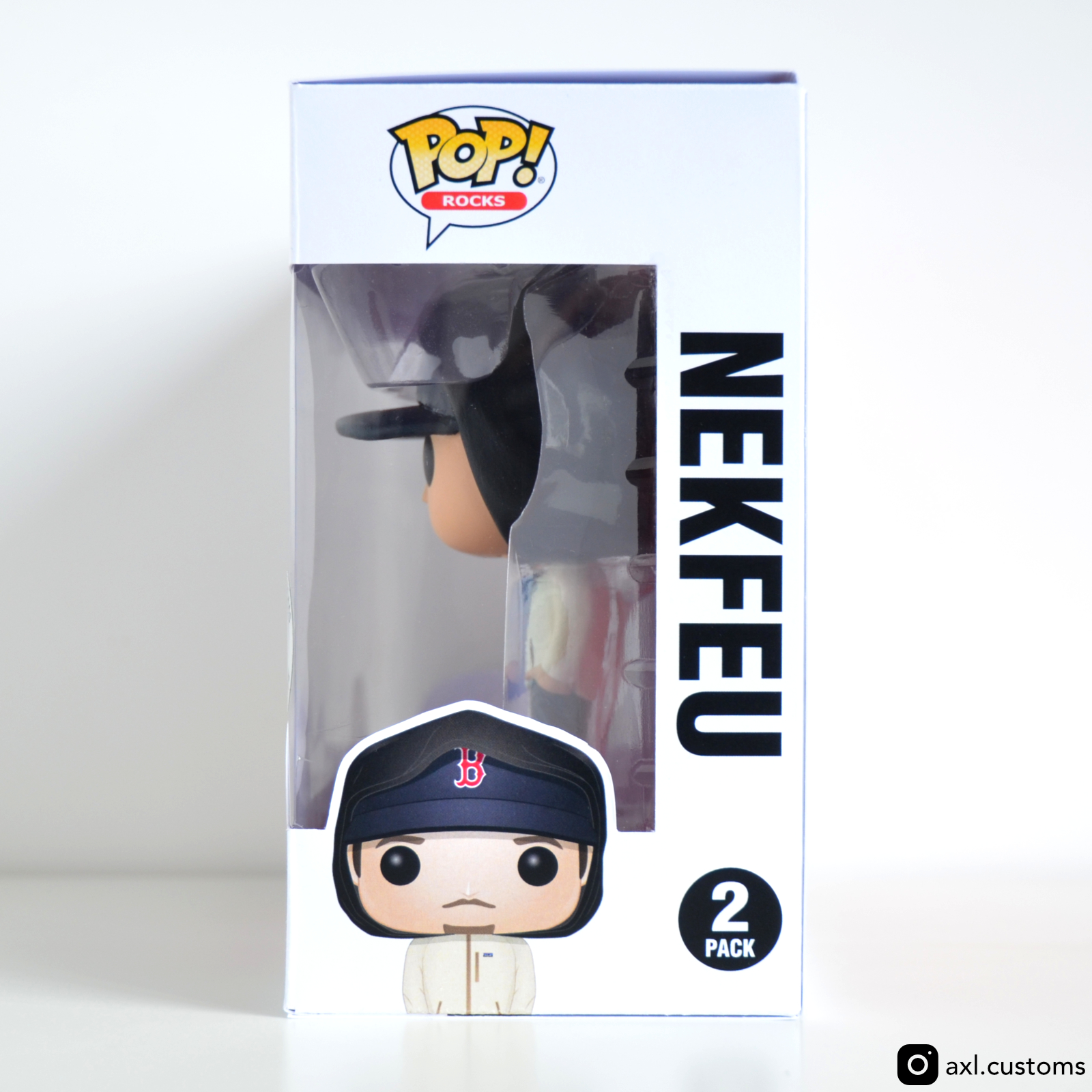 Window Side Shot Nouvo Mode - Sneazzy & Nekfeu (Zéro Détail) Custom Funko Pop