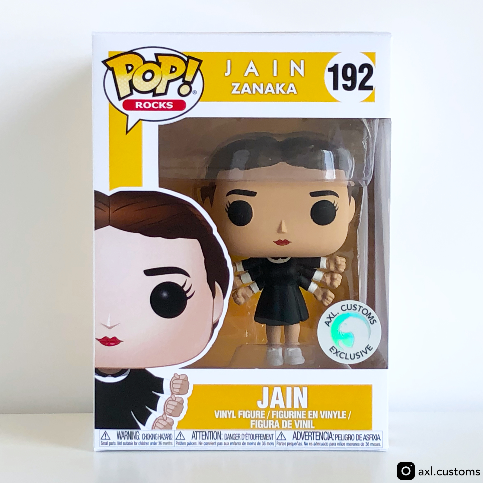 Front Shot Zanaka - Jain Custom Funko Pop